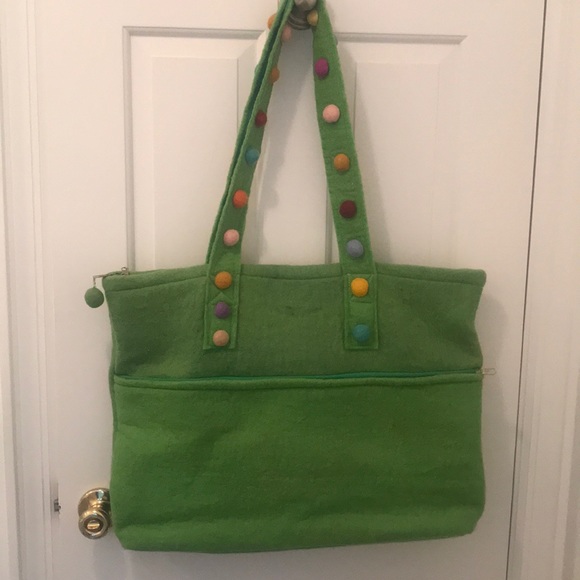 Handmade wool bag - Picture 2 of 5